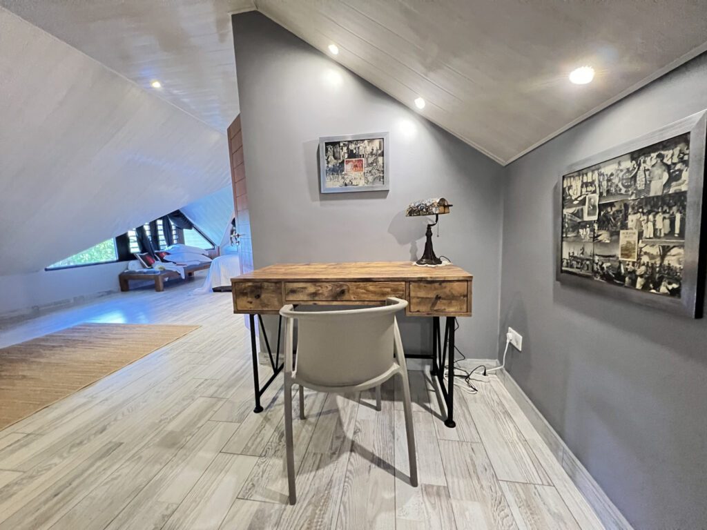 villa avec coin nuit à l'étage