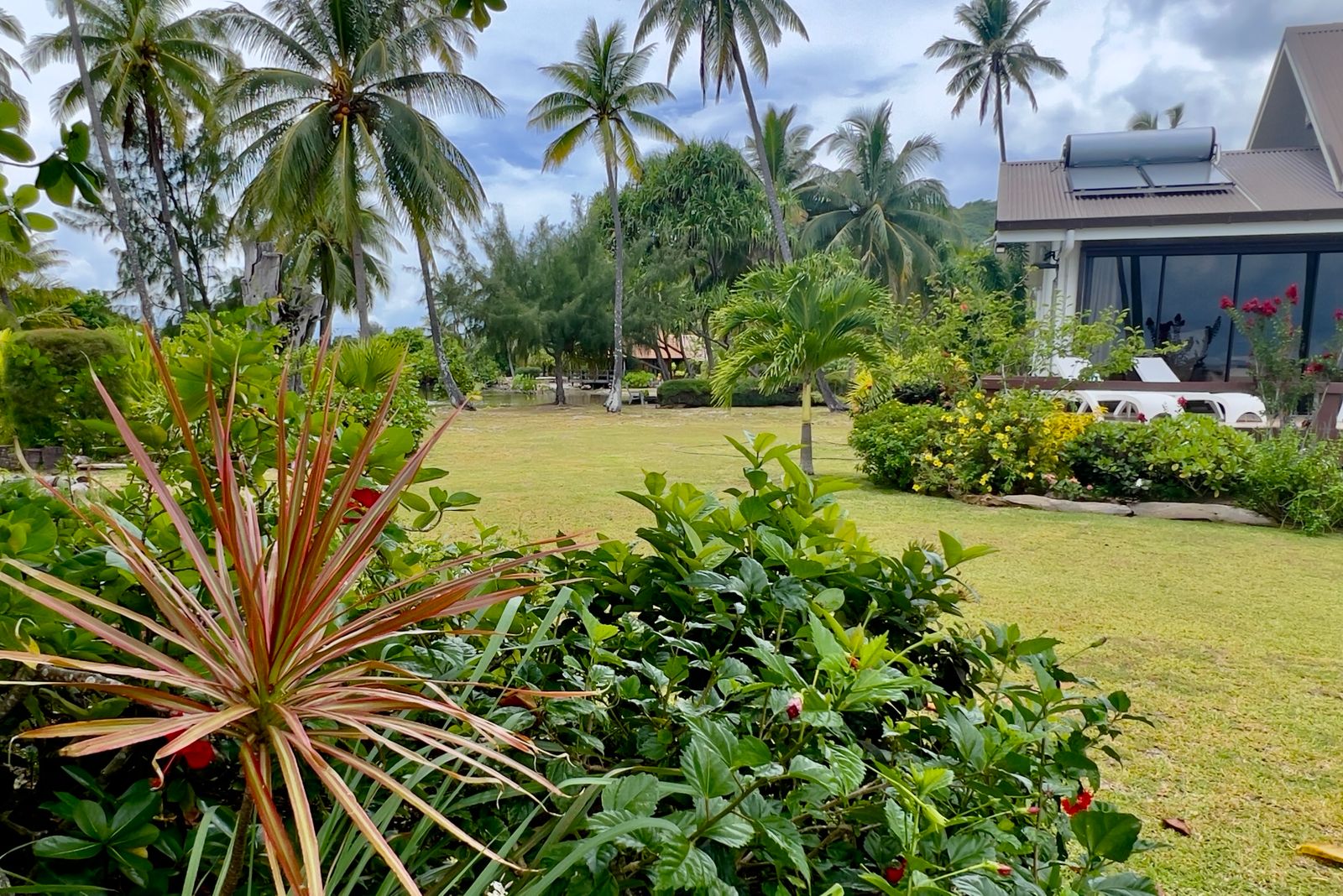 villa avec jardin moorea