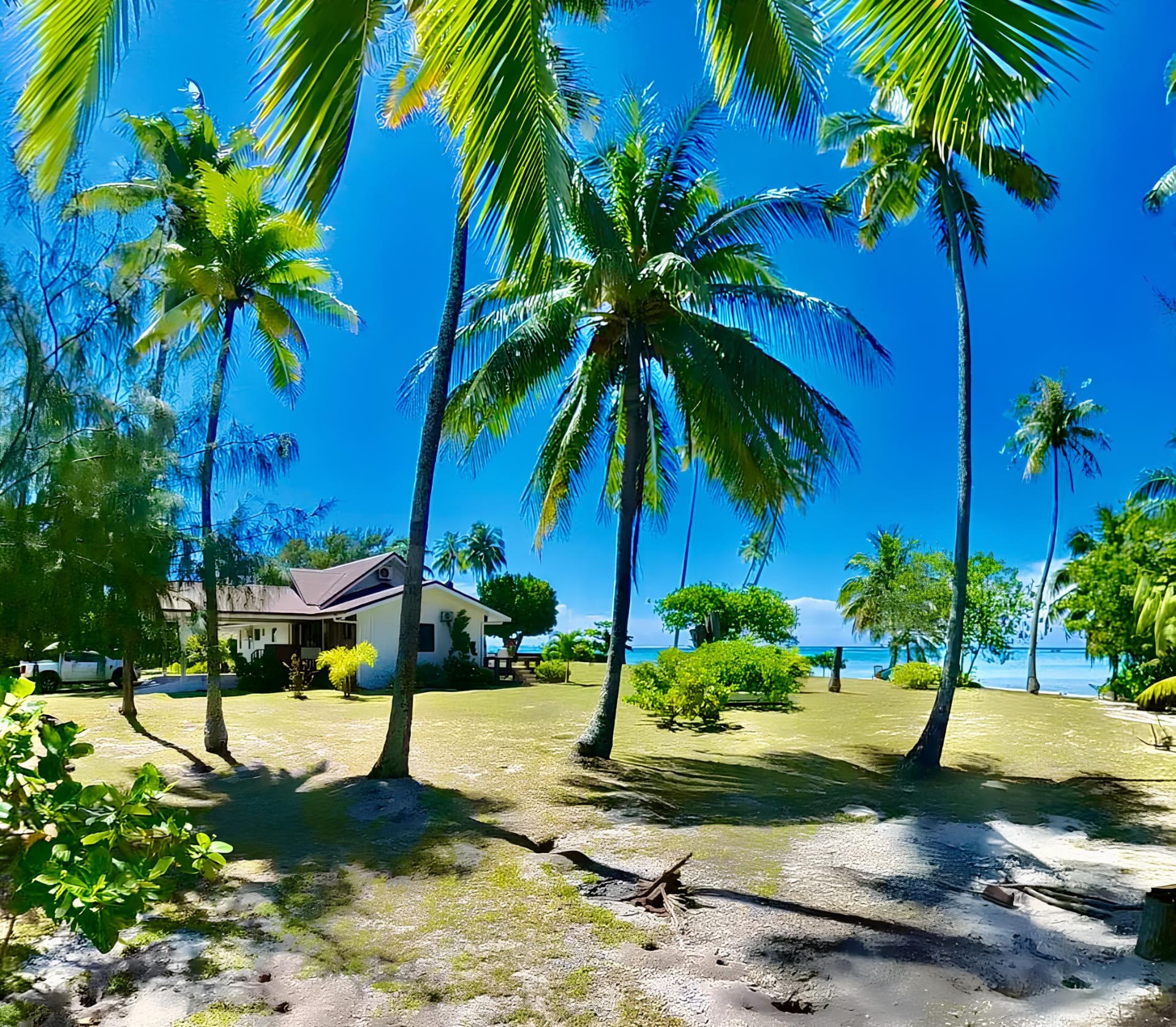 villa avec jardin moorea