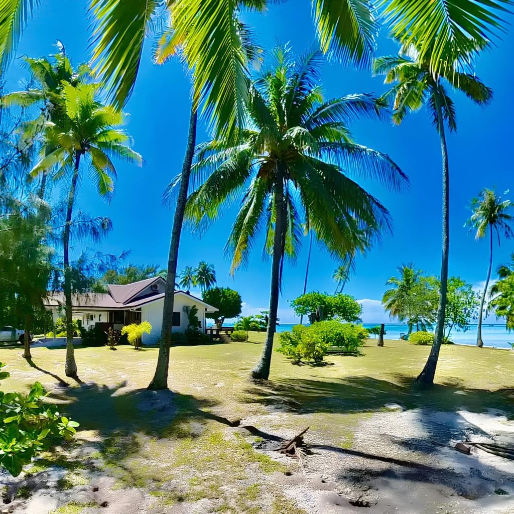 villa avec jardin moorea