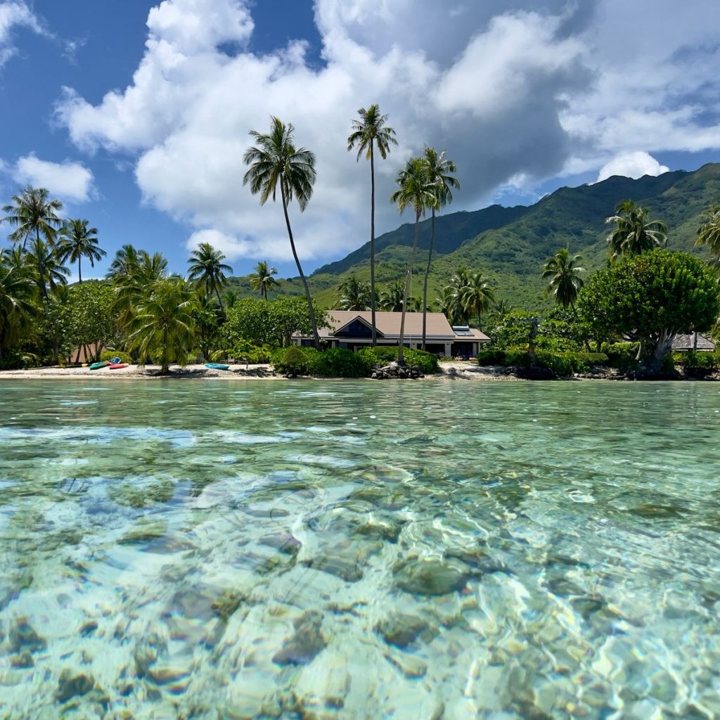moorea vue du lagon